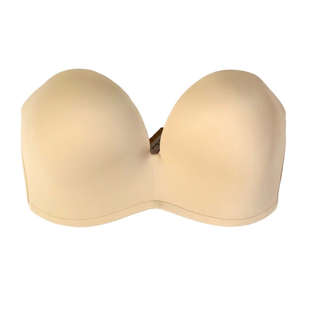 Strapless Nude Seamless Molded Cup Bra